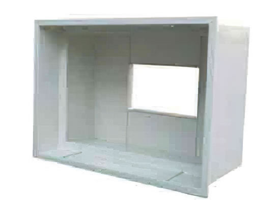 鋼板噴塑高效送風口（有隔板高效）